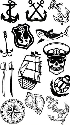 verkoop - attributen - Hebbedingetjes - Tattoo piraat